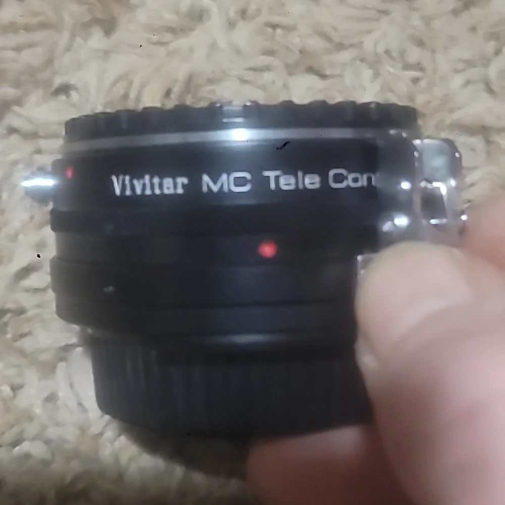 Vivtar manual Camera Tele converter lens